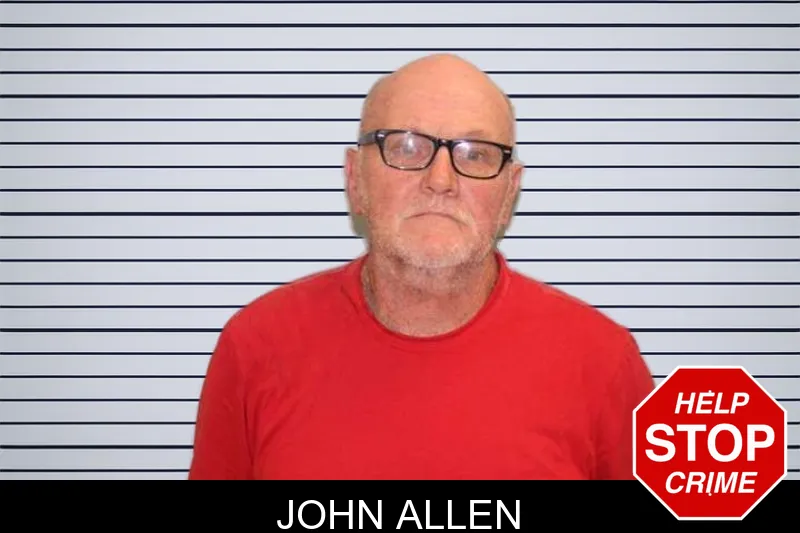 John Allen mugshot