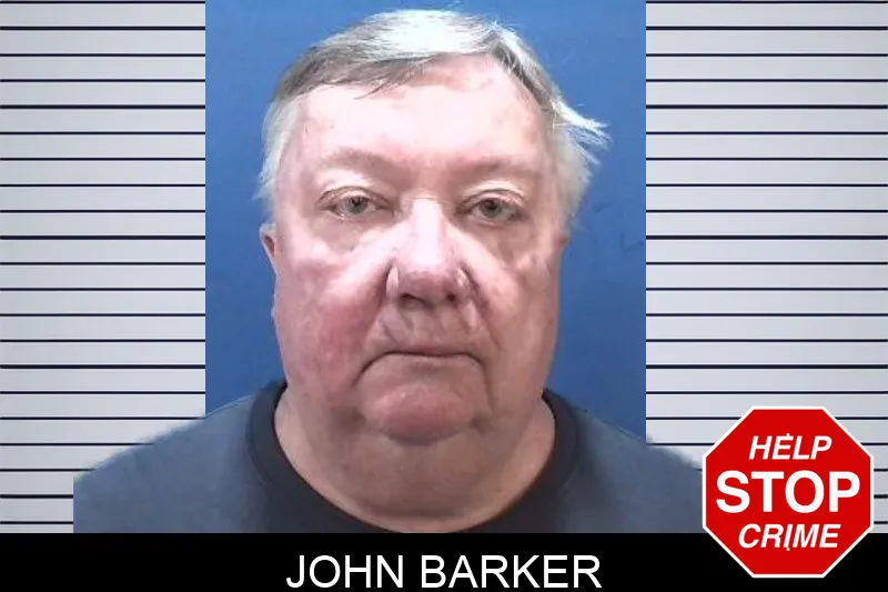 John Barker mugshot