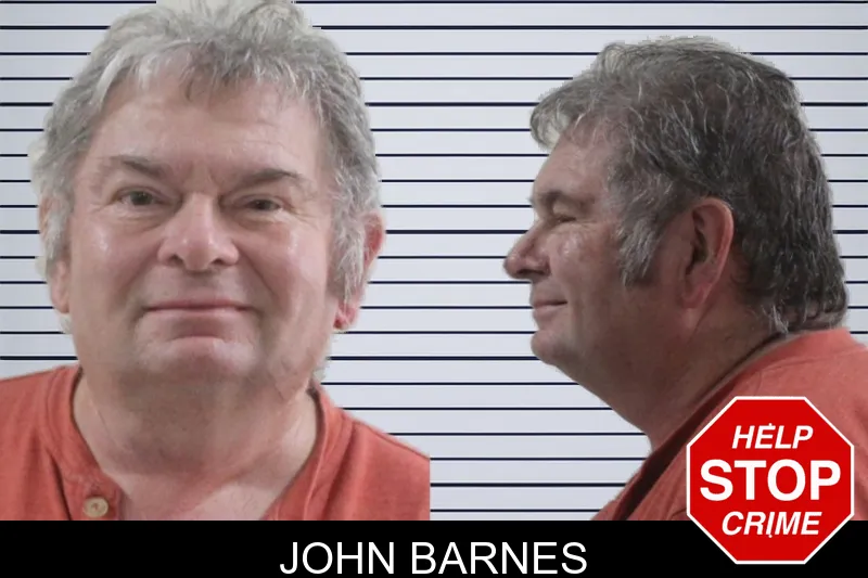 John Barnes mugshot