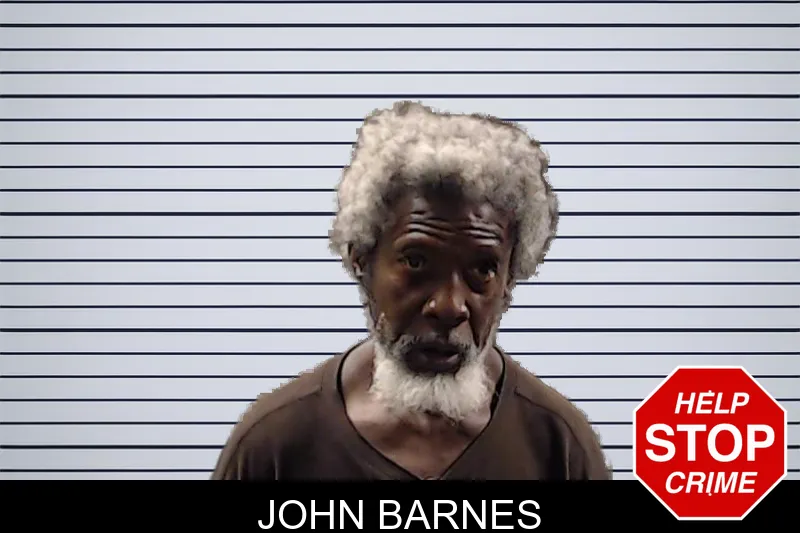 John Barnes mugshot