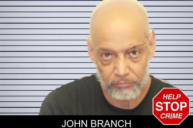 John Branch mugshot