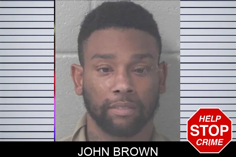 John Brown mugshot – Newton County , Georgia John Brown mugshot