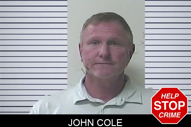 John Cole mugshot