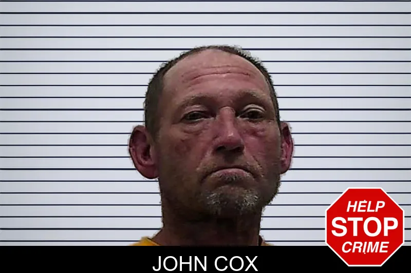 John Cox mugshot