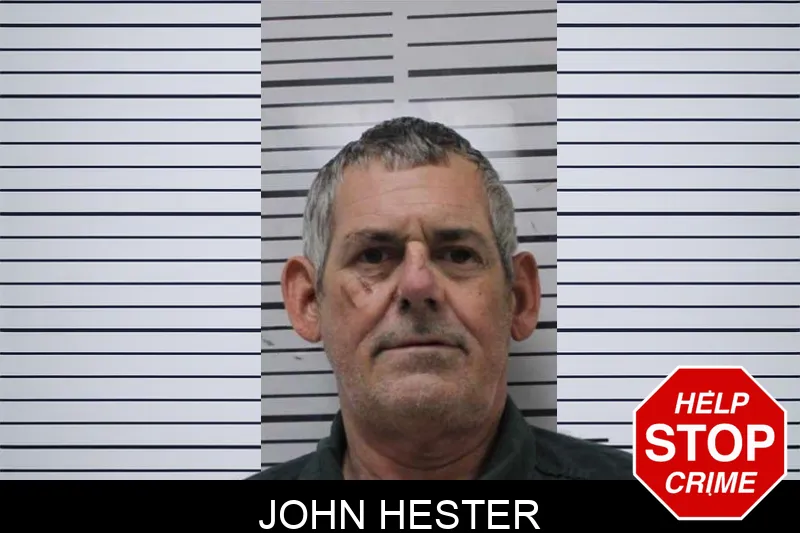 John Hester mugshot