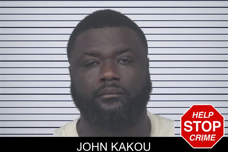 John Kakou mugshot
