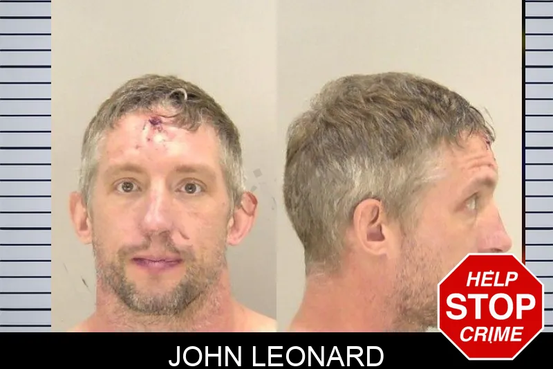 John Leonard mugshot