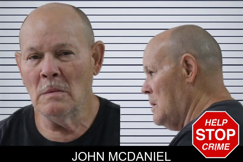 John McDaniel mugshot