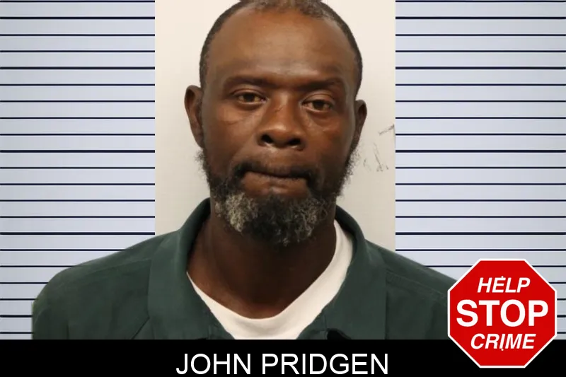 John Pridgen mugshot