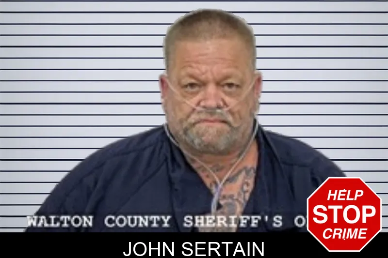 John Sertain mugshot