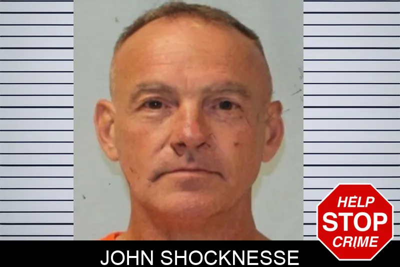 John Shocknesse mugshot