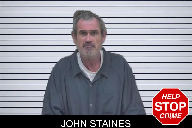 John Staines mugshot