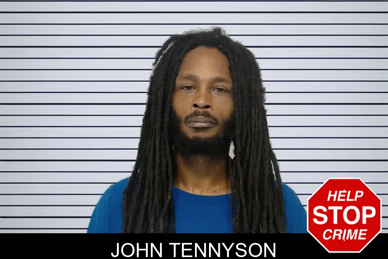 John Tennyson mugshot