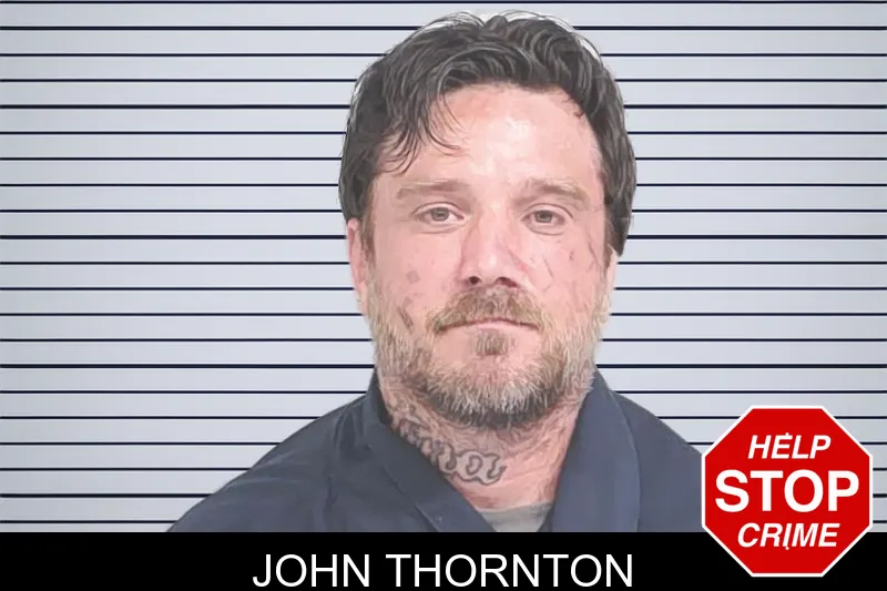 John Thornton mugshot