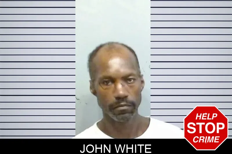 John White mugshot