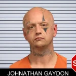 Johnathan Gaydon mugshot