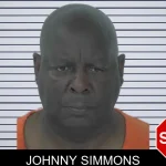 Johnny Simmons mugshot