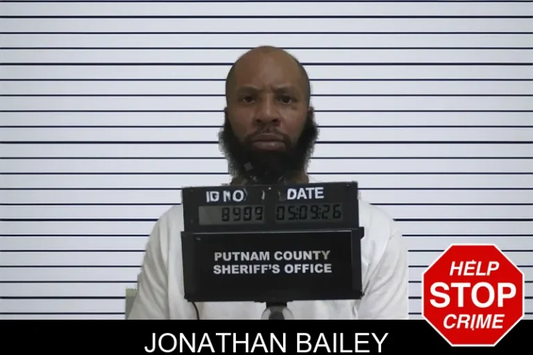 Jonathan Bailey mugshot – Putnam County , Georgia Jonathan Bailey