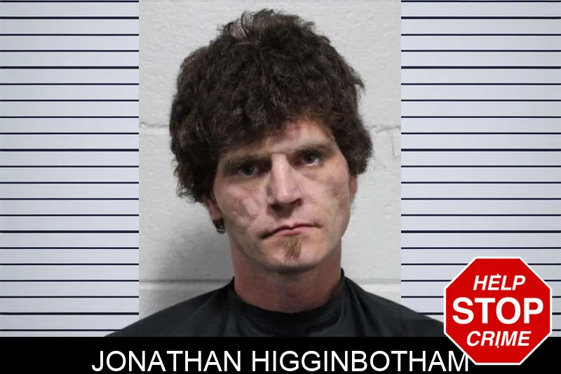 Jonathan Higginbotham mugshot