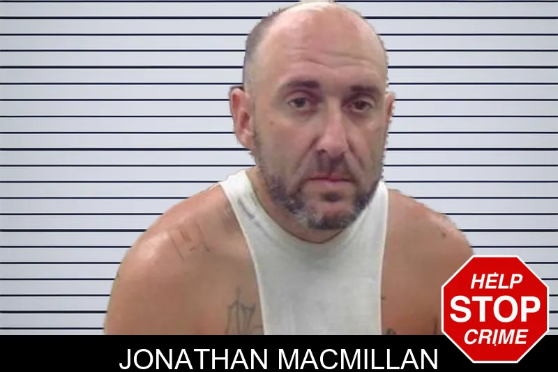 Jonathan Macmillan mugshot