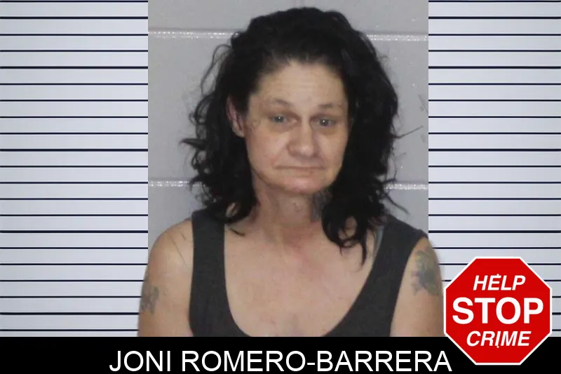 Joni Romero-Barrera mugshot