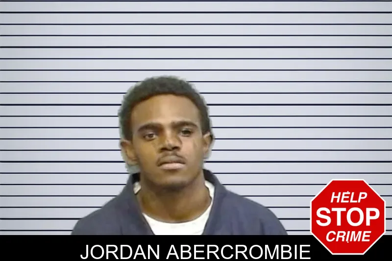 Jordan Abercrombie mugshot