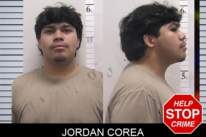 Jordan Corea mugshot