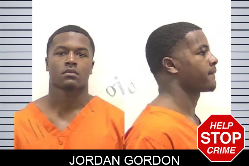 Jordan Gordon mugshot