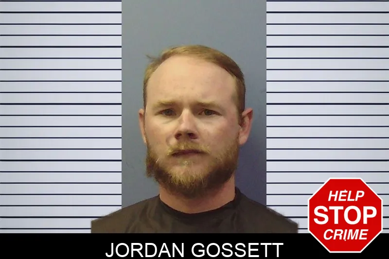 Jordan Gossett mugshot