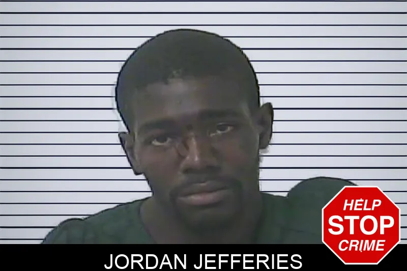 Jordan Jefferies mugshot