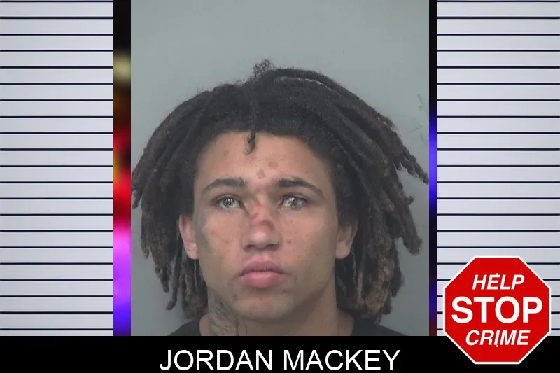 Jordan Mackey mugshot