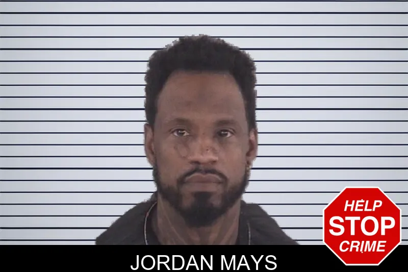 Jordan Mays mugshot