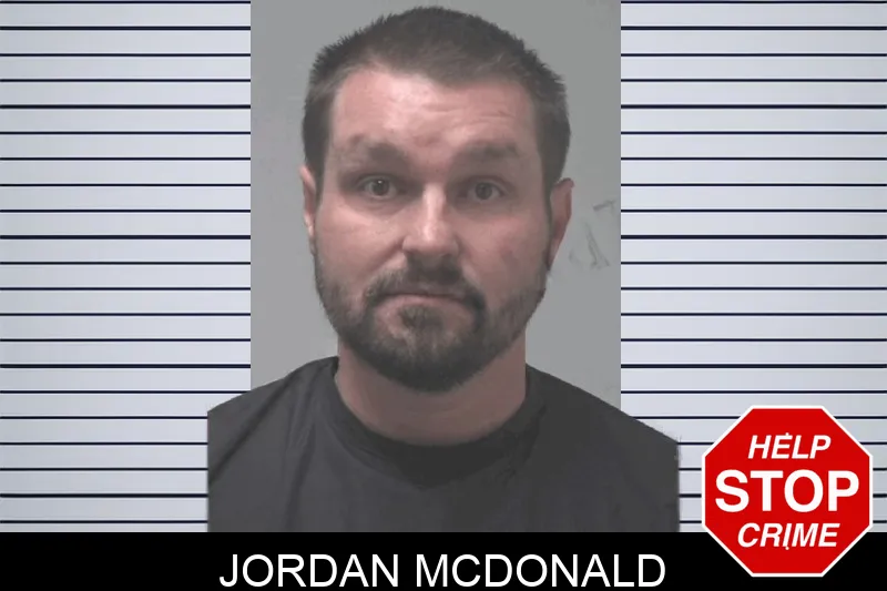 Jordan McDonald mugshot