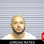 Jordan Rates mugshot