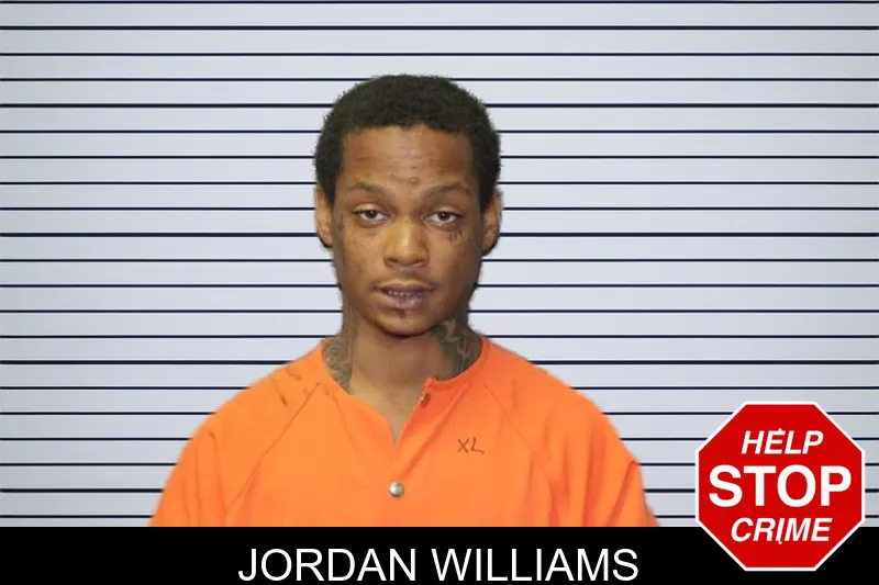Jordan Williams mugshot