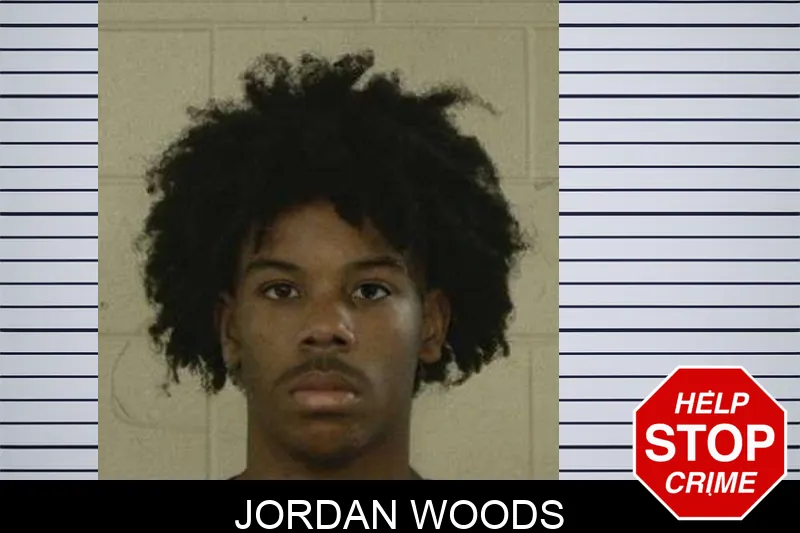 Jordan Woods mugshot