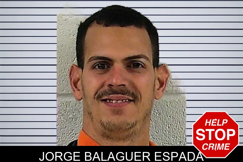 Jorge Balaguer Espada mugshot