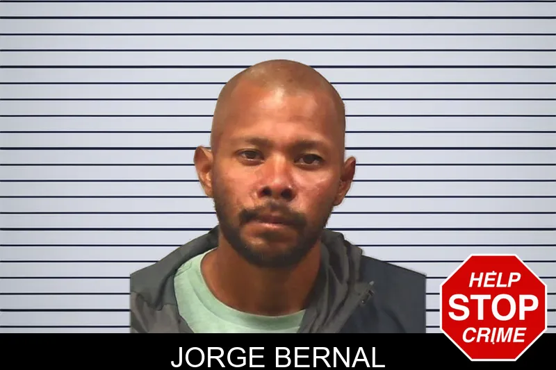 Jorge Bernal mugshot