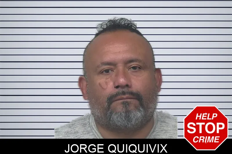Jorge Quiquivix mugshot