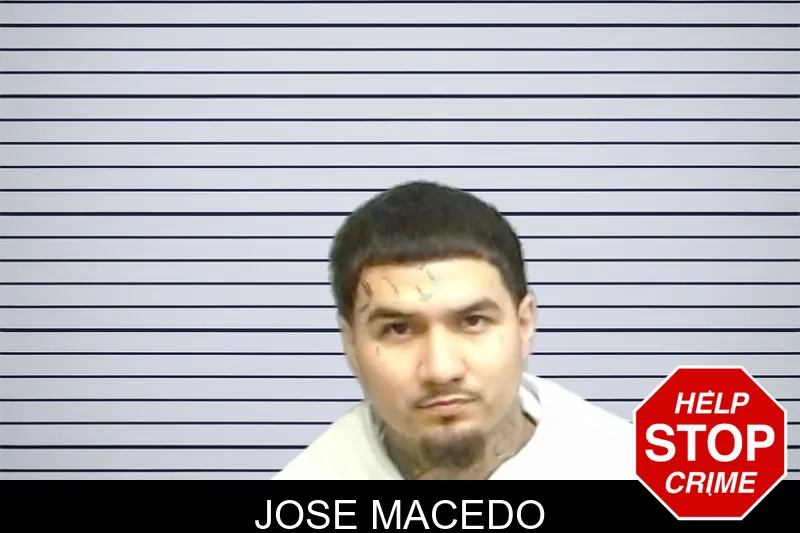 Jose Macedo mugshot