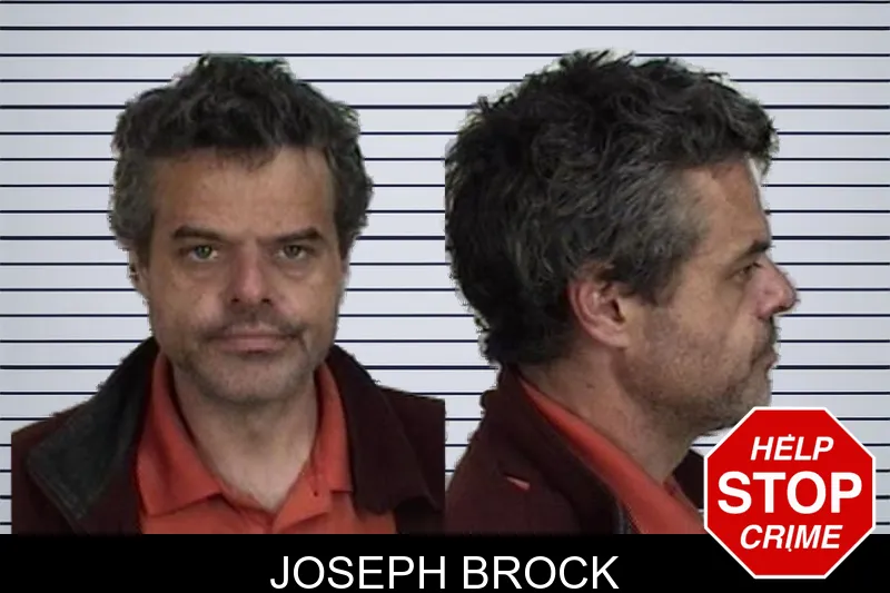 Joseph Brock mugshot