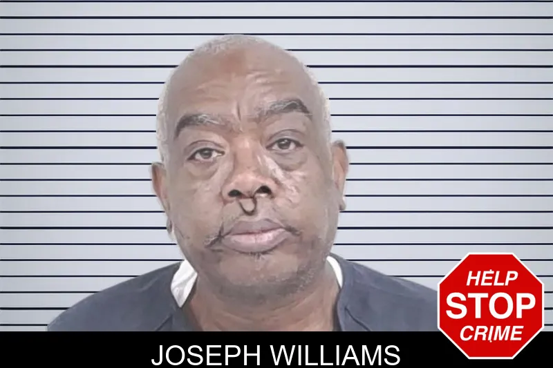 Joseph Williams mugshot
