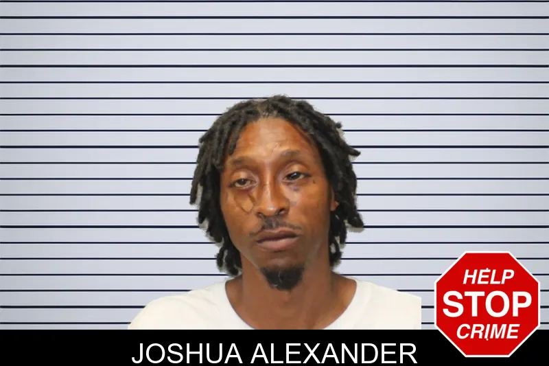 Joshua Alexander mugshot