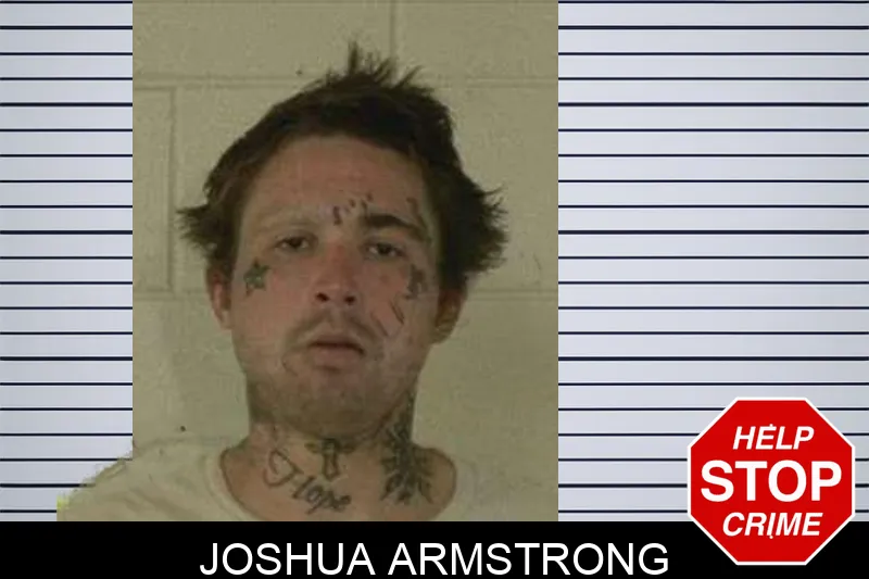 Joshua Armstrong mugshot