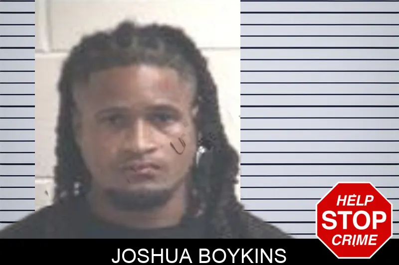 Joshua Boykins mugshot