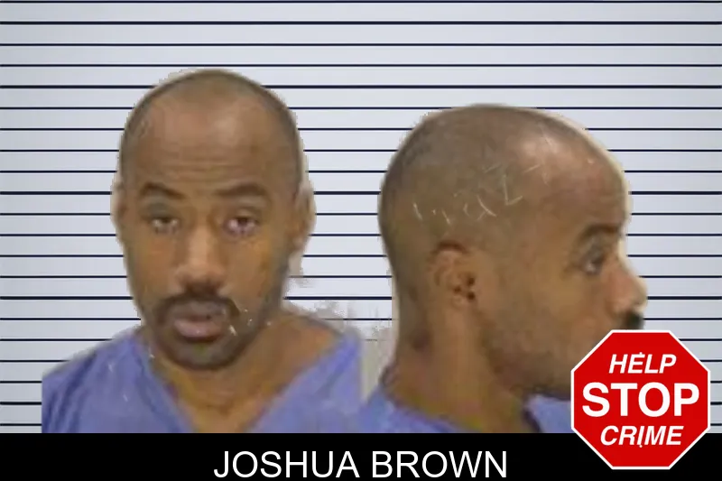 Joshua Brown mugshot