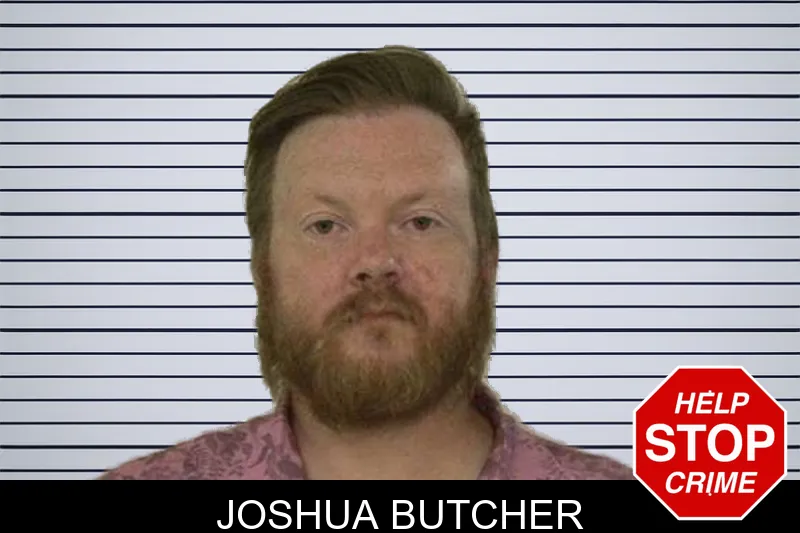 Joshua Butcher mugshot