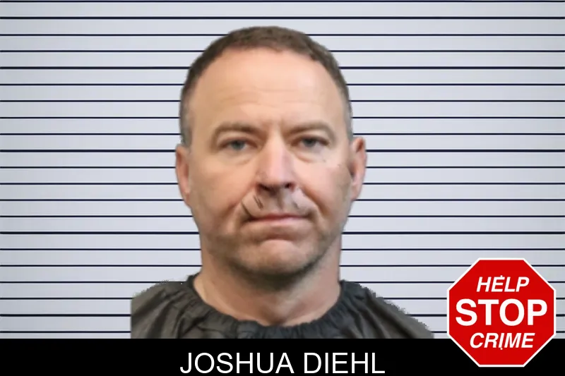 Joshua Diehl mugshot