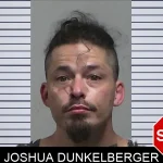 Joshua Dunkelberger mugshot
