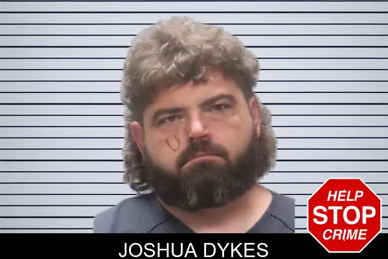 Joshua Dykes mugshot